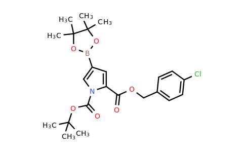 CAS 2377606-67-0 | 1-(tert-Butyl) 2-(4-chlorobenzyl) 4-(4,4,5,5-tetramethyl-1,3,2-dioxaborolan-2-yl)-1H-pyrrole-1,2-dicarboxylate