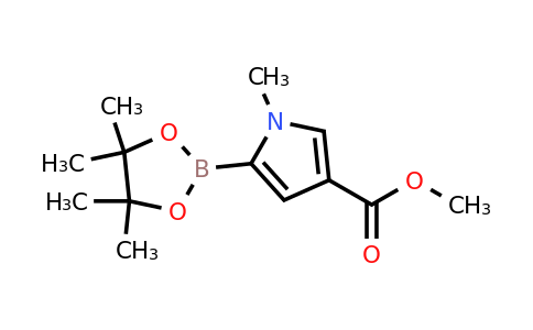 CAS 2377610-99-4 | Methyl 1-methyl-5-(4,4,5,5-tetramethyl-1,3,2-dioxaborolan-2-yl)-1H-pyrrole-3-carboxylate