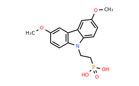 CAS 2377770-18-6 | (2-(3,6-Dimethoxy-9H-carbazol-9-yl)ethyl)phosphonic acid