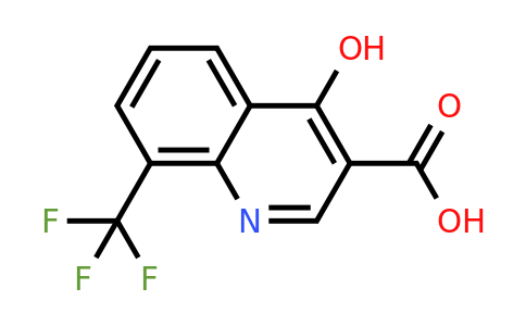 CAS 23779-95-5 | 4-Hydroxy-8-(trifluoromethyl)-3-quinoline-carboxylic acid