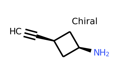 CAS 2378502-00-0 | cis-3-ethynylcyclobutanamine
