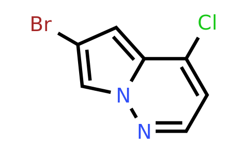 CAS 2378747-02-3 | 6-bromo-4-chloro-pyrrolo[1,2-b]pyridazine