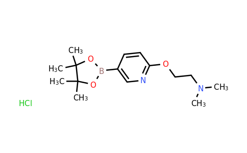 CAS 2379560-93-5 | 2-(2-Dimethylamino-ethoxy)-pyridine-5-boronic acid pinacol ester hydrochloride