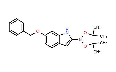 CAS 2379560-99-1 | 6-Benzyloxy-1H-indole-2-boronic acid pinacol ester