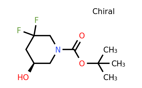 CAS 2381062-15-1 | tert-butyl (5S)-3,3-difluoro-5-hydroxy-piperidine-1-carboxylate