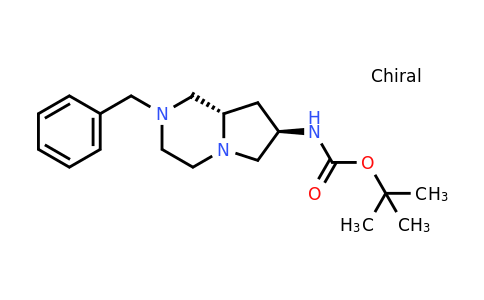 CAS 2381135-08-4 | tert-butyl ((7R,8aS)-2-benzyloctahydropyrrolo[1,2-a]pyrazin-7-yl)carbamate