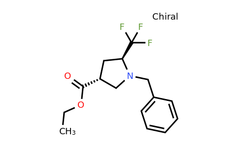 CAS 2381389-11-1 | (3R,5S)-1-Benzyl-5-trifluoromethyl-pyrrolidine-3-carboxylic acid ethyl ester