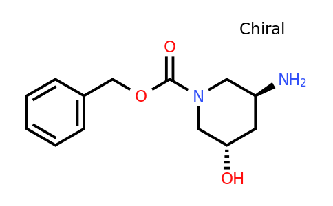 CAS 2381636-14-0 | (3S,5S)-3-Amino-5-hydroxy-piperidine-1-carboxylic acid benzyl ester