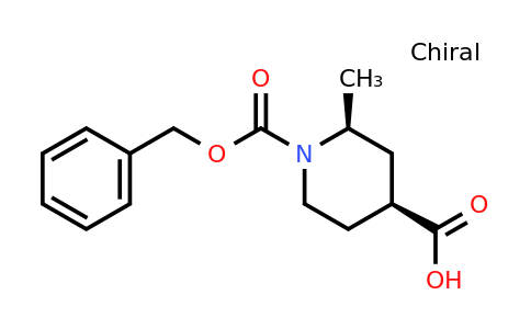CAS 2381714-92-5 | (2S,4S)-1-((Benzyloxy)carbonyl)-2-methylpiperidine-4-carboxylic acid