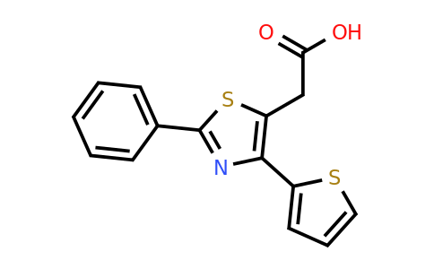 CAS 23821-62-7 | 2-[2-phenyl-4-(thiophen-2-yl)-1,3-thiazol-5-yl]acetic acid