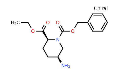 CAS 2382133-80-2 | O1-benzyl O2-ethyl (2S,5S)-5-aminopiperidine-1,2-dicarboxylate