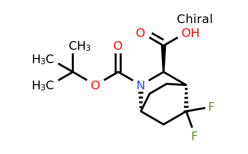CAS 2382282-90-6 | (1R,3R,4R)-2-tert-butoxycarbonyl-5,5-difluoro-2-azabicyclo[2.2.2]octane-3-carboxylic acid