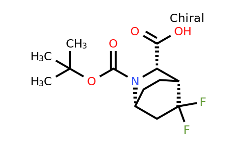 CAS 2382344-57-0 | (1R,3S,4R)-2-tert-butoxycarbonyl-5,5-difluoro-2-azabicyclo[2.2.2]octane-3-carboxylic acid