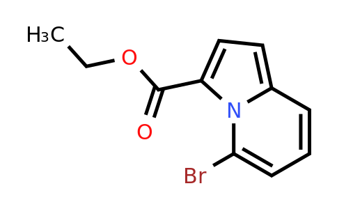 CAS 2382975-85-9 | 5-Bromo-indolizine-3-carboxylic acid ethyl ester