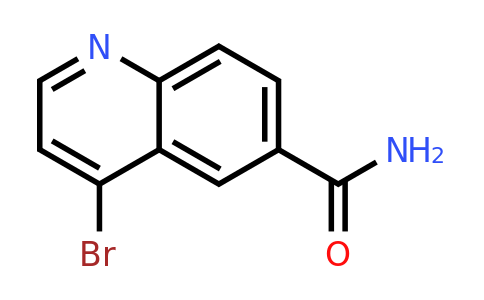 CAS 2383346-49-2 | 4-Bromoquinoline-6-carboxamide