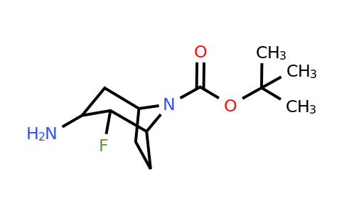 CAS 2384259-80-5 | tert-butyl 3-amino-2-fluoro-8-azabicyclo[3.2.1]octane-8-carboxylate