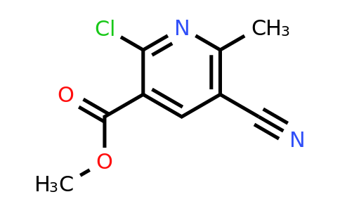 CAS 2384294-71-5 | methyl 2-chloro-5-cyano-6-methyl-pyridine-3-carboxylate