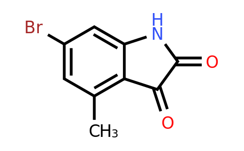 CAS 2384410-44-8 | 6-Bromo-4-methylindoline-2,3-dione