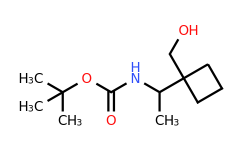 CAS 2384565-33-5 | tert-butyl N-[1-[1-(hydroxymethyl)cyclobutyl]ethyl]carbamate