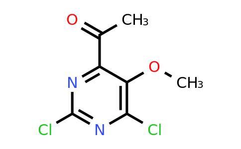 CAS 2385281-66-1 | 1-(2,6-Dichloro-5-methoxypyrimidin-4-yl)ethanone