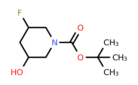 CAS 2386139-89-3 | tert-butyl 3-fluoro-5-hydroxy-piperidine-1-carboxylate