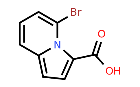 CAS 2386262-14-0 | 5-Bromo-indolizine-3-carboxylic acid