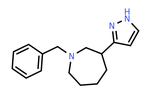 CAS 2386896-54-2 | 1-benzyl-3-(1H-pyrazol-3-yl)azepane
