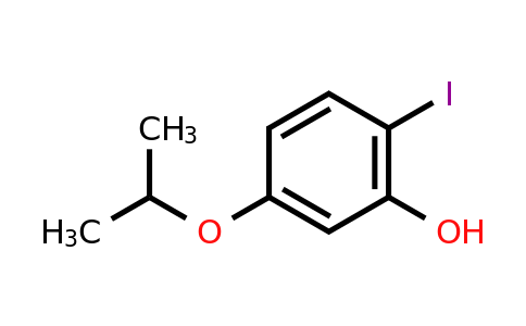 CAS 238736-96-4 | 2-Iodo-5-(propan-2-yloxy)phenol