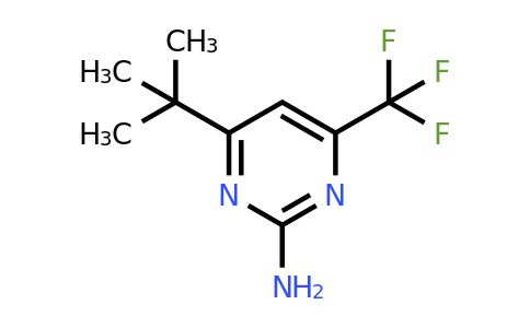 CAS 238742-83-1 | 4-(tert-Butyl)-6-(trifluoromethyl)pyrimidin-2-amine
