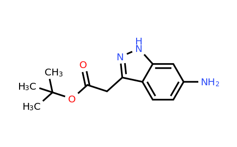CAS 2387534-90-7 | (6-Amino-1H-indazol-3-yl)-acetic acid tert-butyl ester