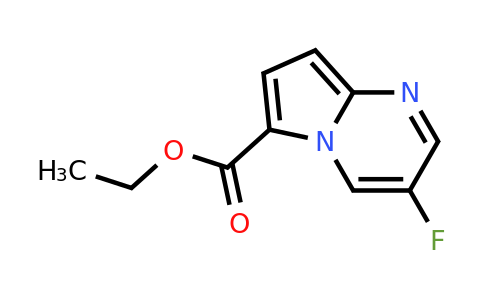 CAS 2387535-03-5 | 3-Fluoro-pyrrolo[1,2-a]pyrimidine-6-carboxylic acid ethyl ester
