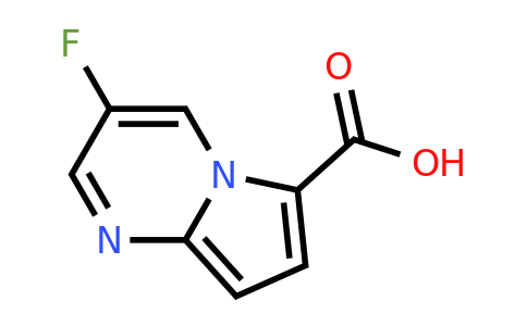 CAS 2387535-06-8 | 3-Fluoro-pyrrolo[1,2-a]pyrimidine-6-carboxylic acid