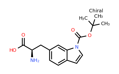 CAS 2387559-75-1 | (2R)-2-amino-3-(1-tert-butoxycarbonylindol-6-yl)propanoic acid