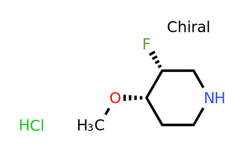 CAS 2387559-85-3 | (3R,4S)-3-fluoro-4-methoxy-piperidine;hydrochloride
