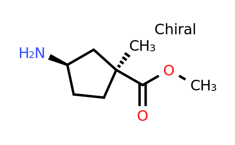 CAS 2387560-10-1 | methyl (1S,3R)-3-amino-1-methyl-cyclopentanecarboxylate