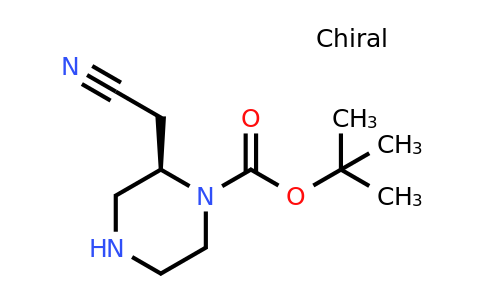 CAS 2387560-41-8 | tert-butyl (2R)-2-(cyanomethyl)piperazine-1-carboxylate