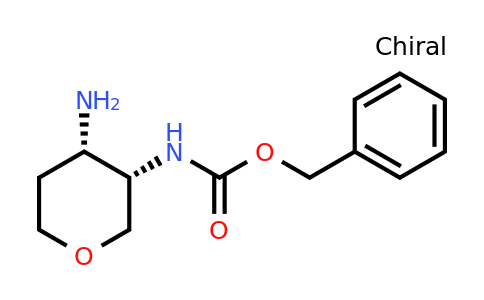 CAS 2387560-63-4 | benzyl N-[(3S,4S)-4-aminotetrahydropyran-3-yl]carbamate