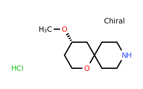 CAS 2387561-02-4 | (4S)-4-methoxy-1-oxa-9-azaspiro[5.5]undecane;hydrochloride