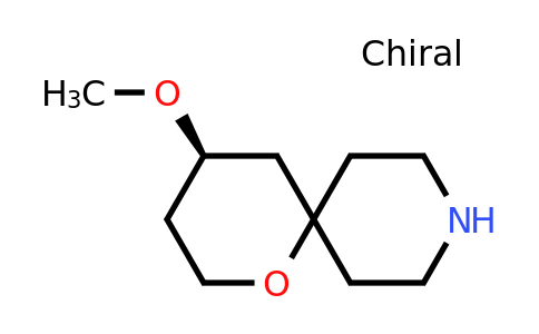CAS 2387562-34-5 | (4R)-4-methoxy-1-oxa-9-azaspiro[5.5]undecane