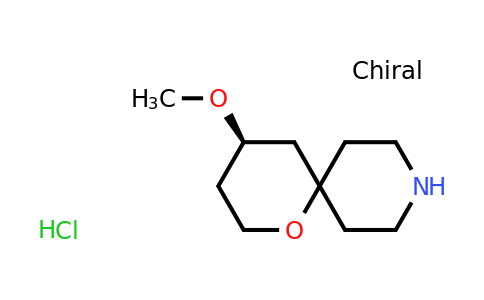 CAS 2387562-35-6 | (4R)-4-methoxy-1-oxa-9-azaspiro[5.5]undecane;hydrochloride