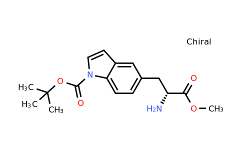 CAS 2387564-35-2 | tert-butyl 5-[(2R)-2-amino-3-methoxy-3-oxo-propyl]indole-1-carboxylate