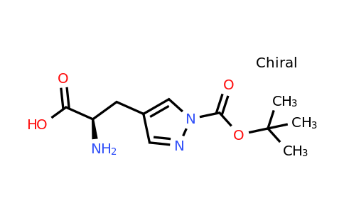 CAS 2387565-10-6 | (2R)-2-amino-3-(1-tert-butoxycarbonylpyrazol-4-yl)propanoic acid