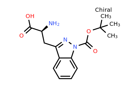 CAS 2387566-63-2 | (2S)-2-amino-3-(1-tert-butoxycarbonylindazol-3-yl)propanoic acid