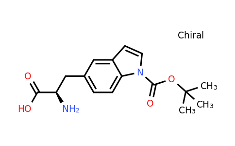 CAS 2387566-81-4 | (2R)-2-amino-3-(1-tert-butoxycarbonylindol-5-yl)propanoic acid