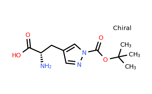 CAS 2387567-02-2 | (2S)-2-amino-3-(1-tert-butoxycarbonylpyrazol-4-yl)propanoic acid