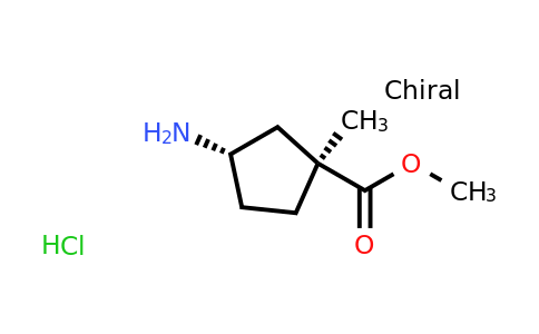 CAS 2387567-29-3 | methyl (1S,3S)-3-amino-1-methyl-cyclopentanecarboxylate hydrochloride