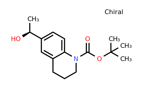 CAS 2387568-75-2 | tert-butyl 6-[(1S)-1-hydroxyethyl]-3,4-dihydro-2H-quinoline-1-carboxylate