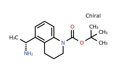 CAS 2387568-90-1 | tert-butyl 5-[(1R)-1-aminoethyl]-3,4-dihydro-2H-quinoline-1-carboxylate