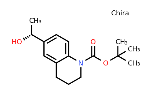 CAS 2387569-37-9 | tert-butyl 6-[(1R)-1-hydroxyethyl]-3,4-dihydro-2H-quinoline-1-carboxylate