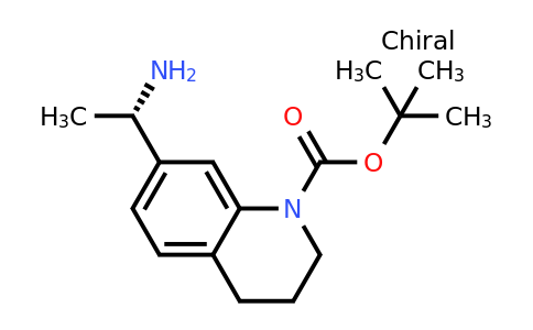 CAS 2387569-79-9 | tert-butyl 7-[(1S)-1-aminoethyl]-3,4-dihydro-2H-quinoline-1-carboxylate